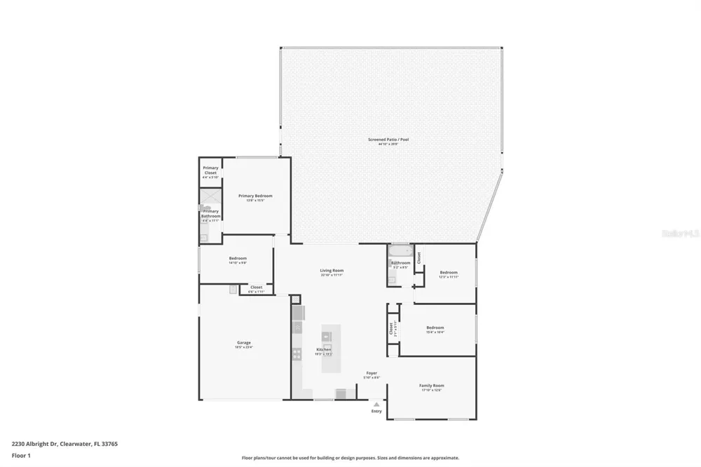 2230 ALBRIGHT DRIVE Clearwater, FL 33765