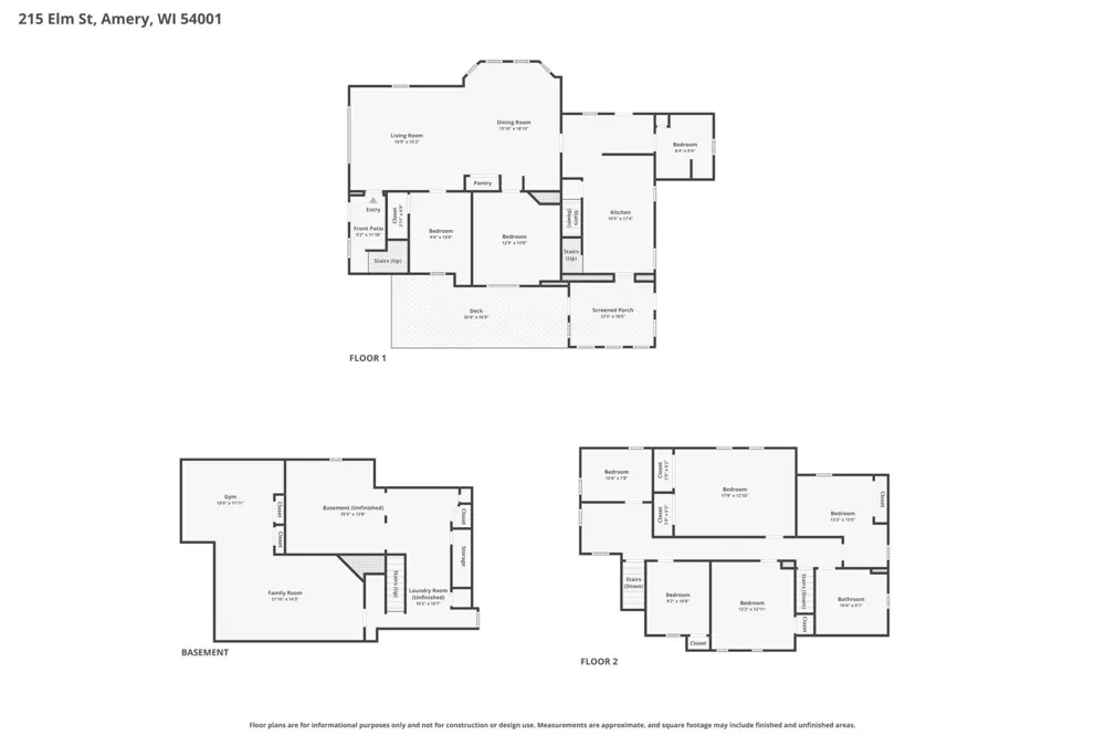 215 Elm Street W Amery, WI 54001