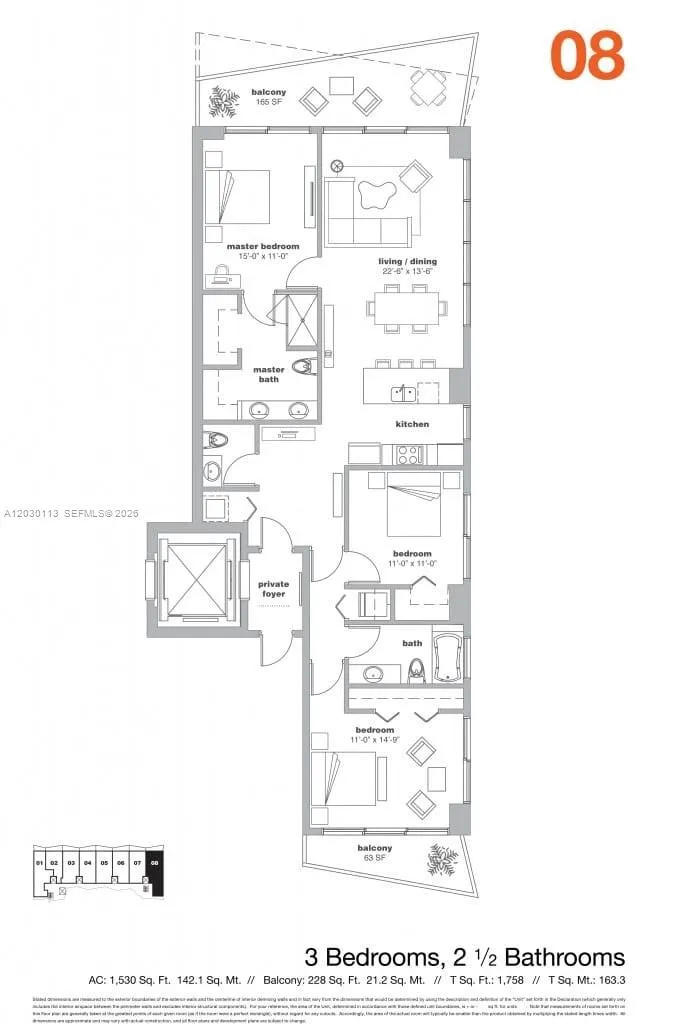 460 NE 28th St #1408 Miami, FL 33137