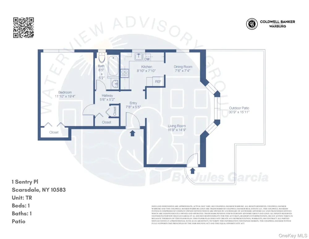 9 Sentry Place #Garden Scarsdale, NY 10583