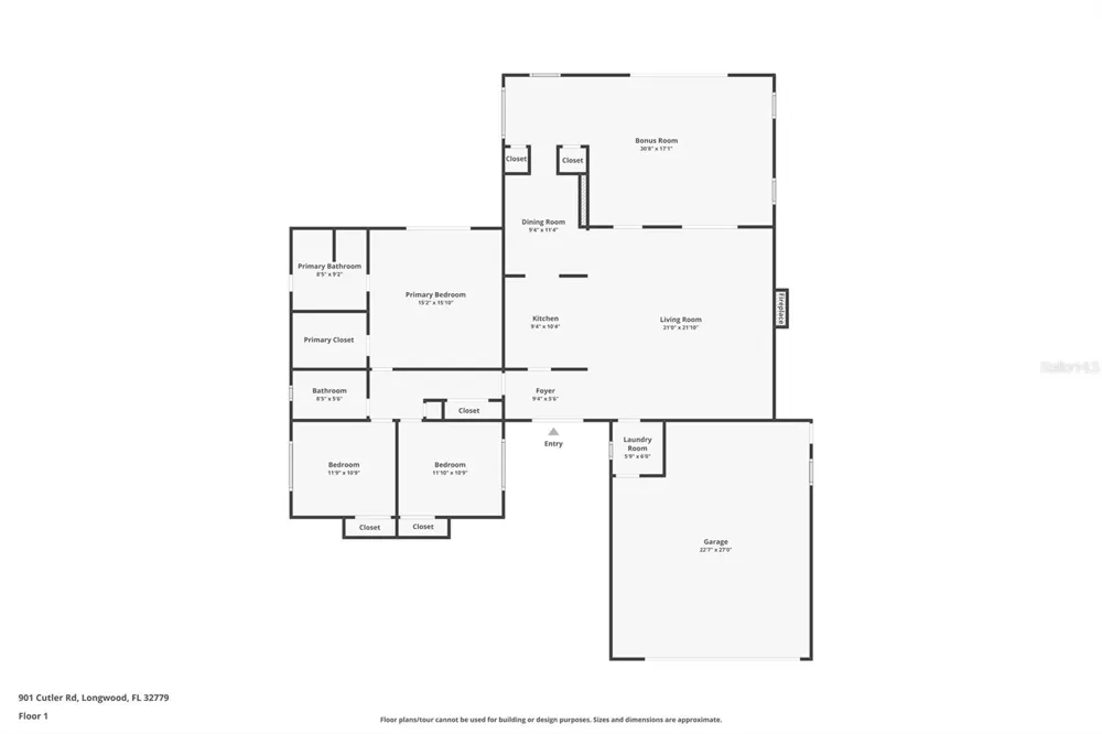 901 CUTLER ROAD Longwood, FL 32779