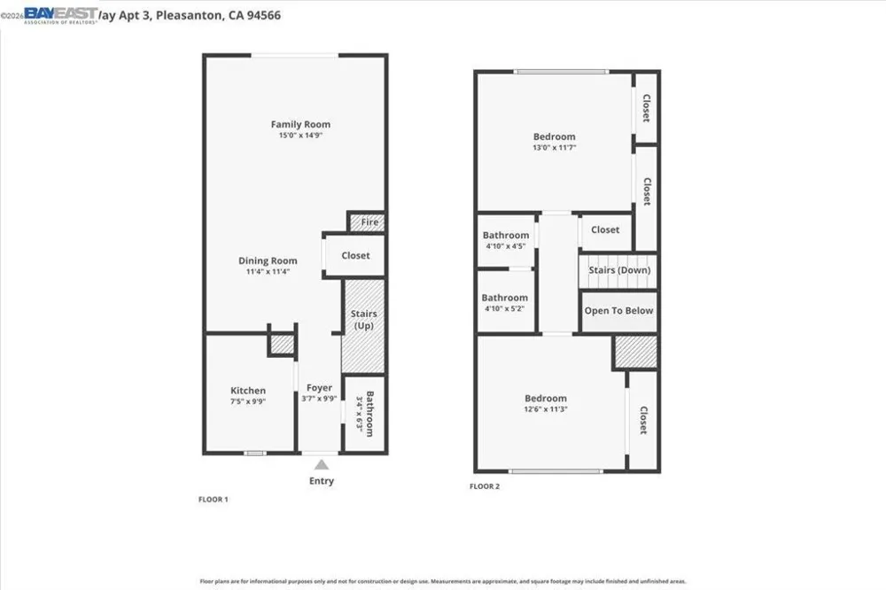 3399 Norton Way #8 Pleasanton, CA 94566