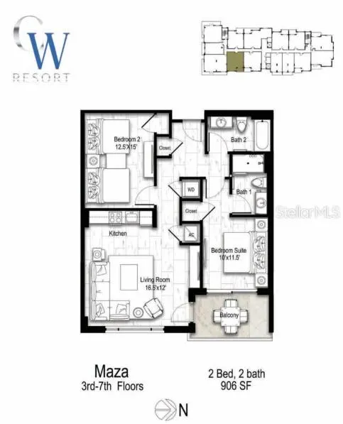 411 E SHORE DRIVE #509 Clearwater Beach, FL 33767