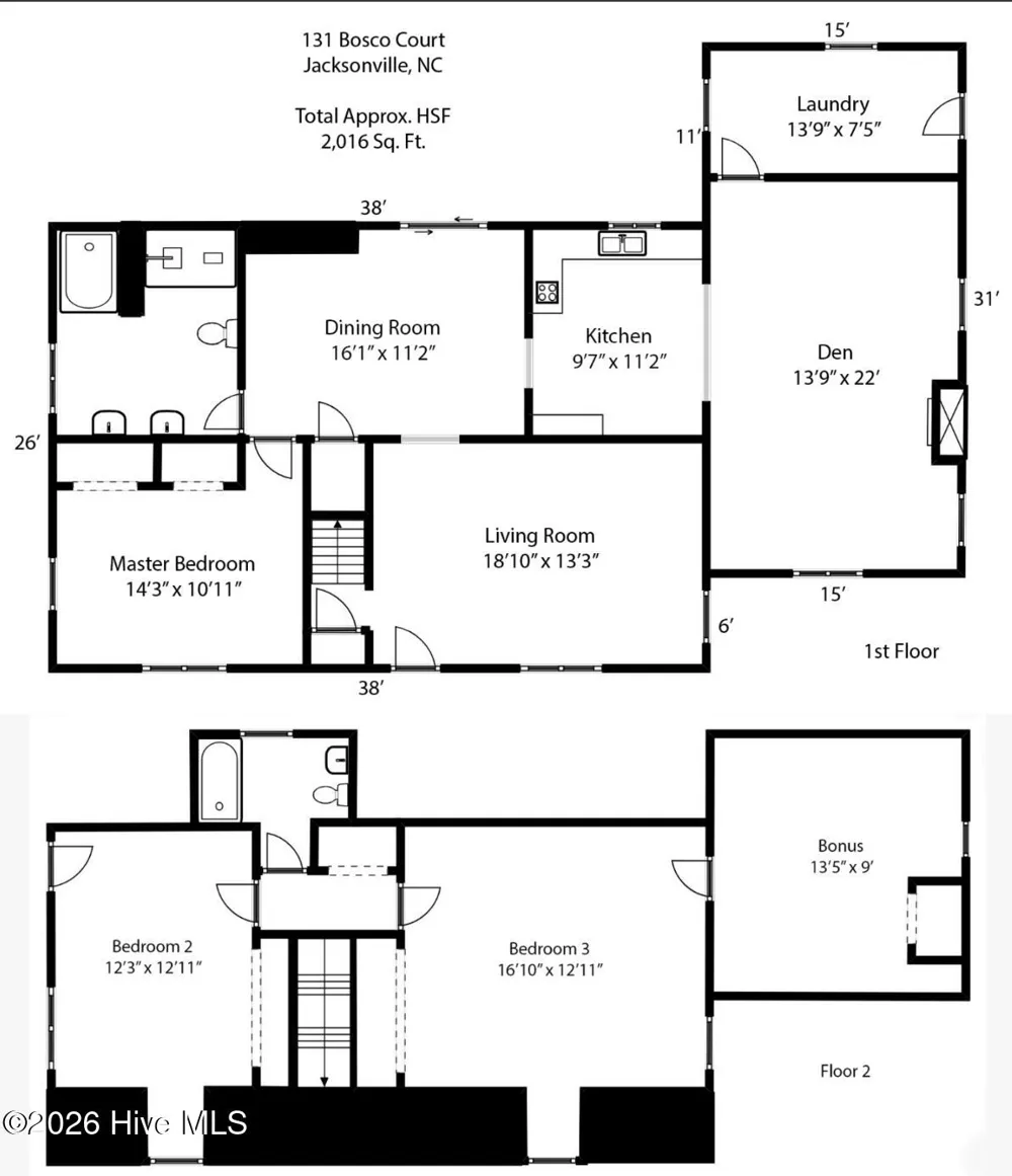 131 Bosco Court Jacksonville, NC 28540