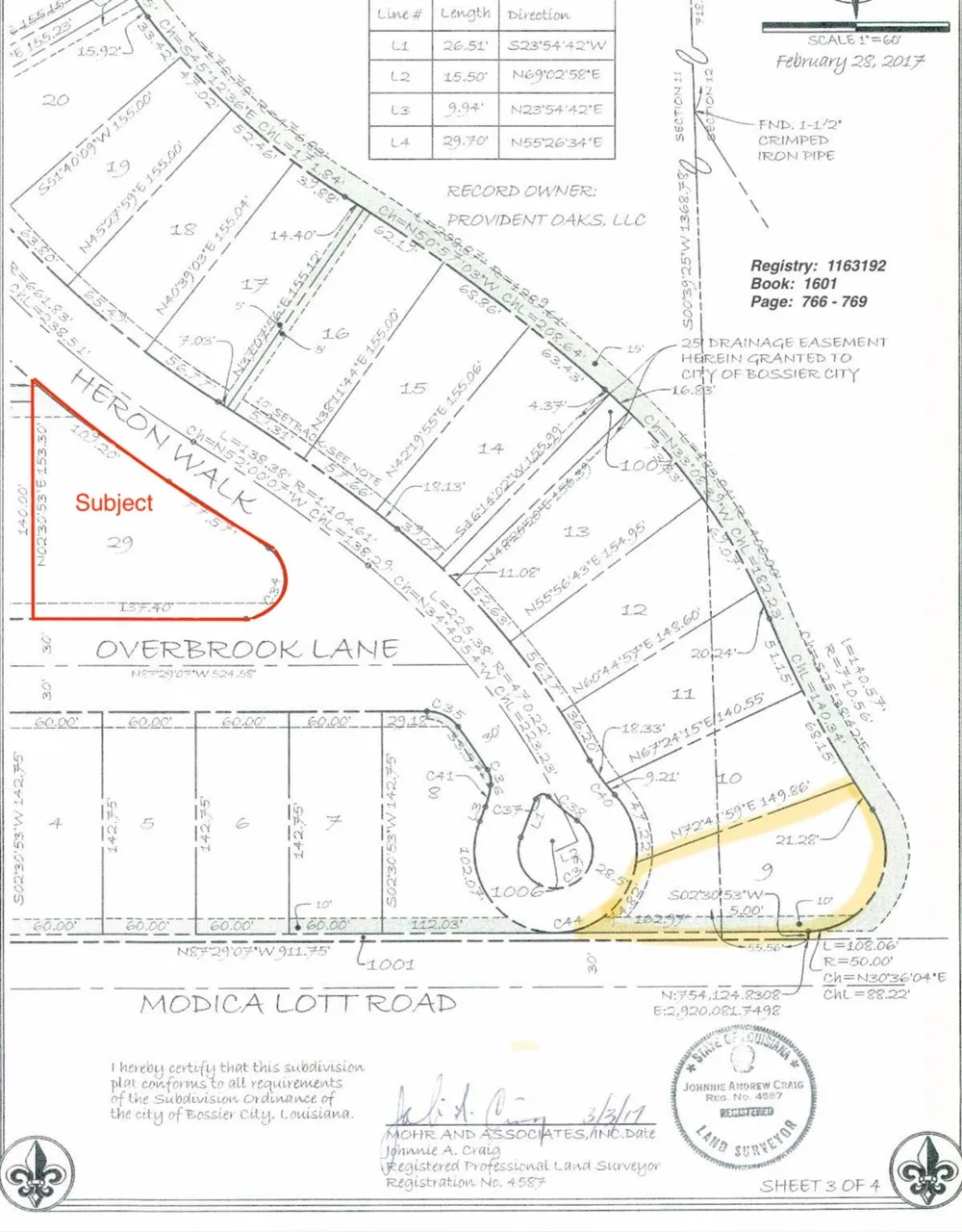 107 Overbrook Lane Bossier City, LA 71111