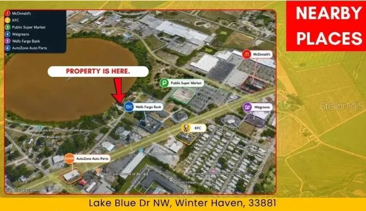 LAKE BLUE DRIVE NW Winter Haven, FL 33881
