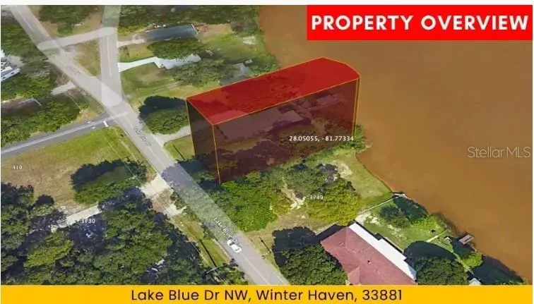LAKE BLUE DRIVE NW Winter Haven, FL 33881