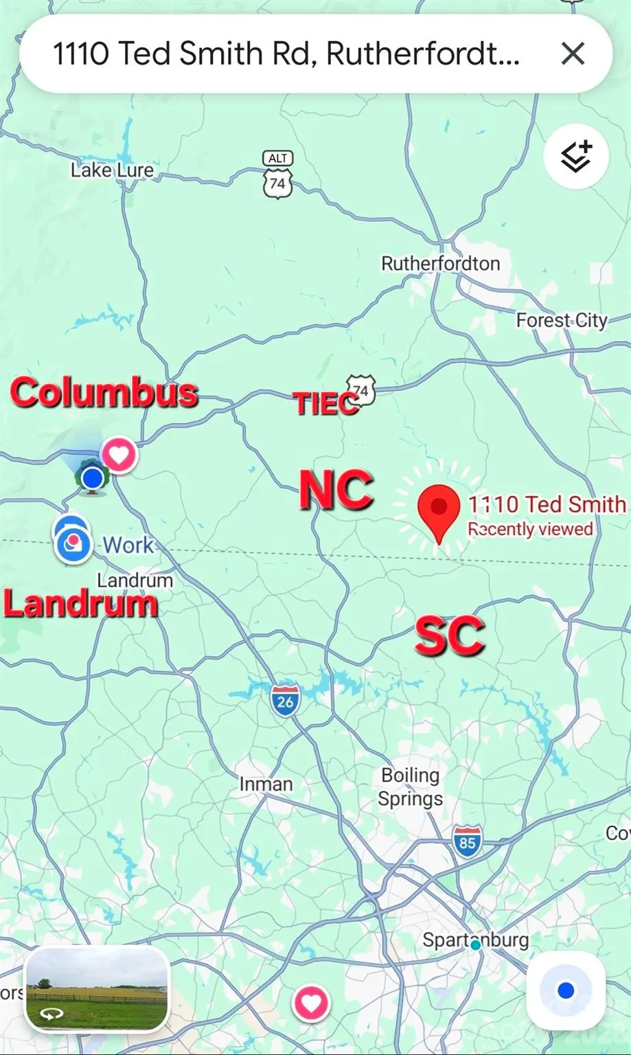 Lot 5 Ted Smith Road #5 Rutherfordton, NC 28139
