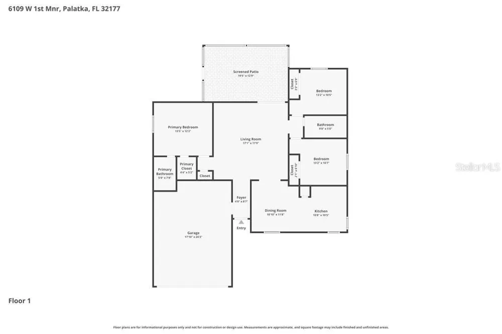 6109 W 1ST MANOR Palatka, FL 32177
