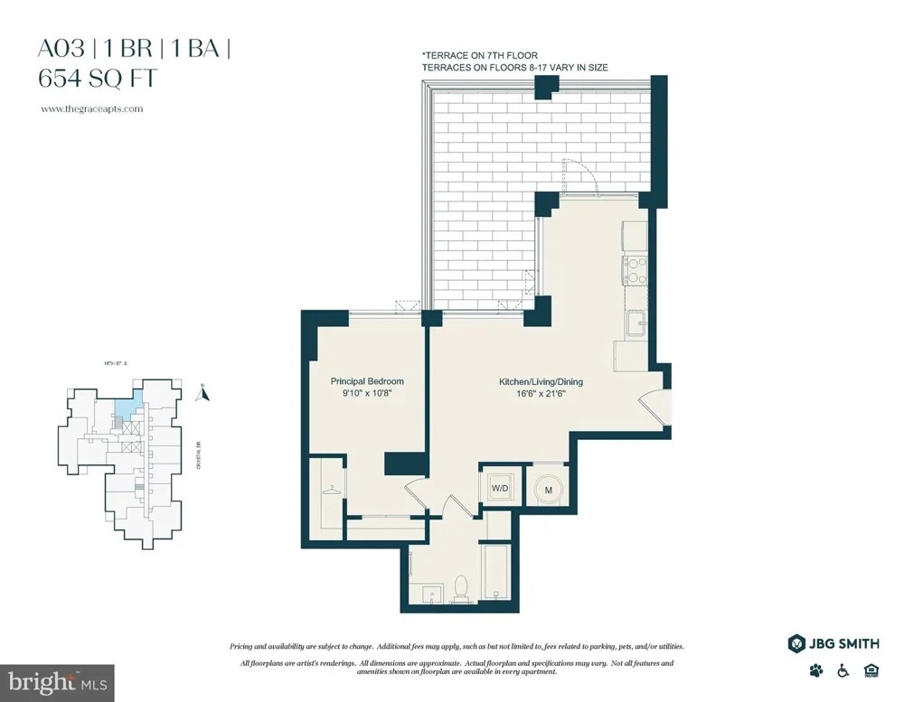 269 19TH COURT S #712 Arlington, VA 22202