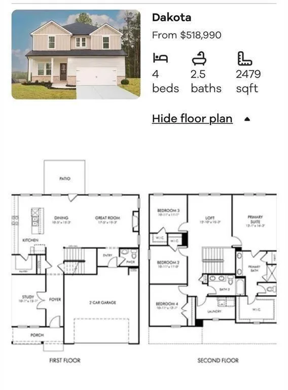 189 Water Oak Way Dawsonville, GA 30534