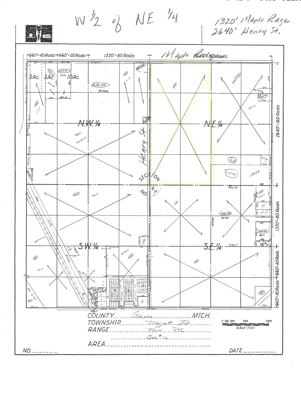 Henry Street Moffatt Township, MI 48610