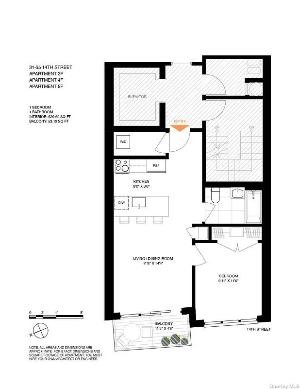 31-65 14th Street #3F Astoria, NY 11106