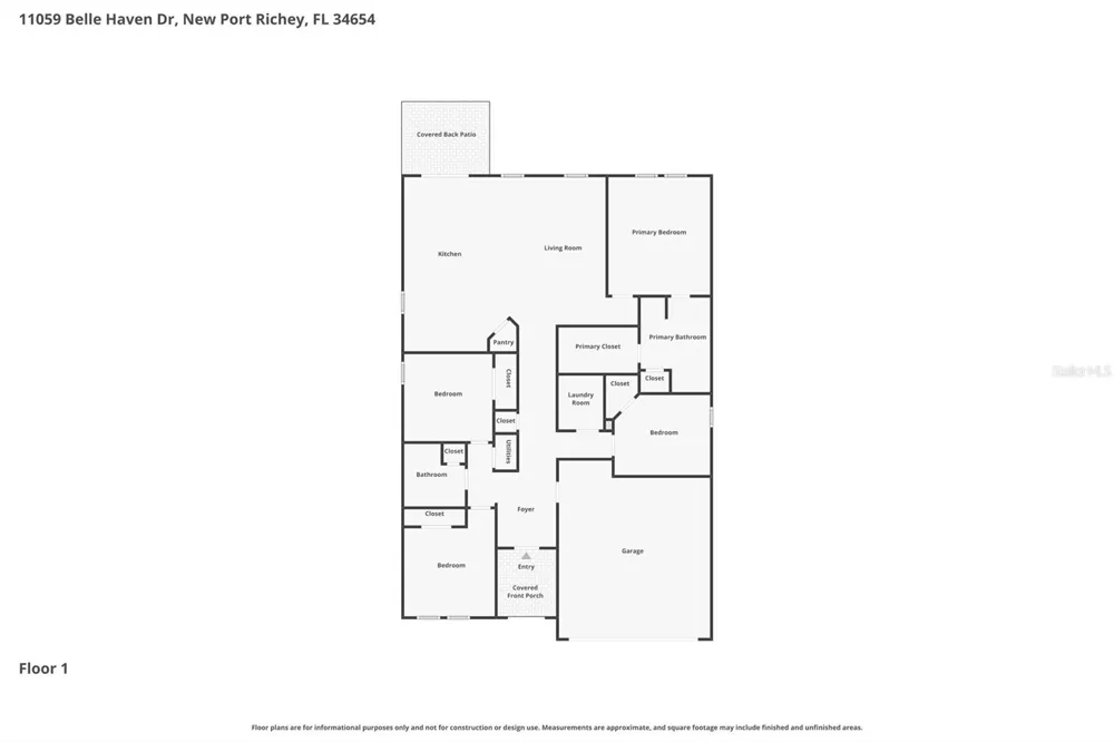 11059 BELLE HAVEN DRIVE New Port Richey, FL 34654