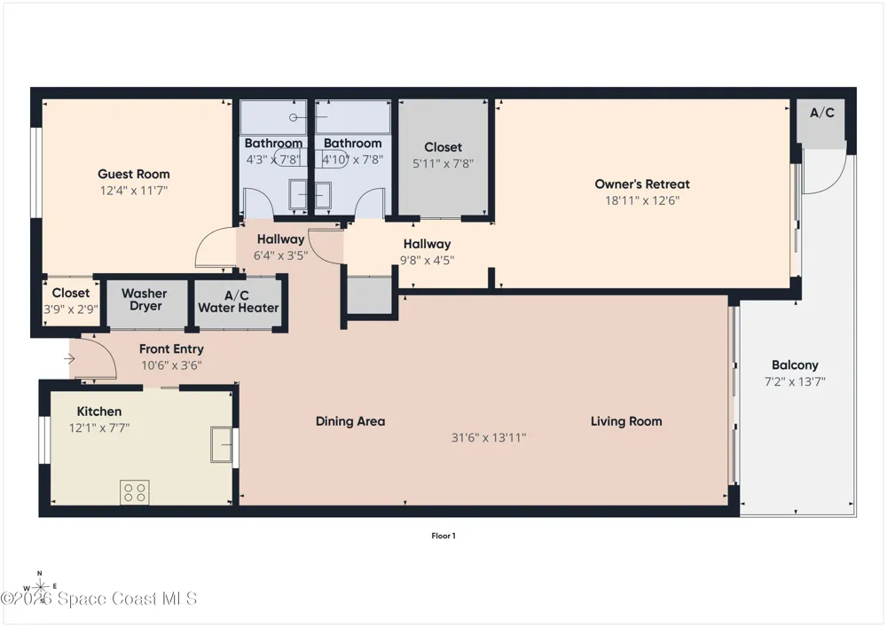 1305 S Atlantic Avenue #370 Cocoa Beach, FL 32931