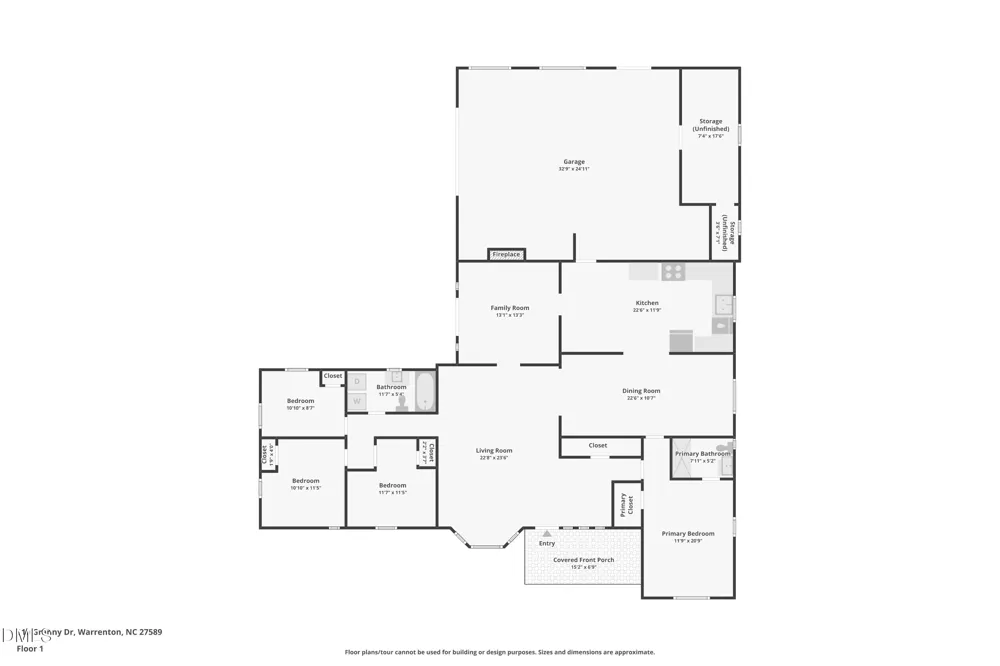 110 Grannys Drive Warrenton, NC 27589