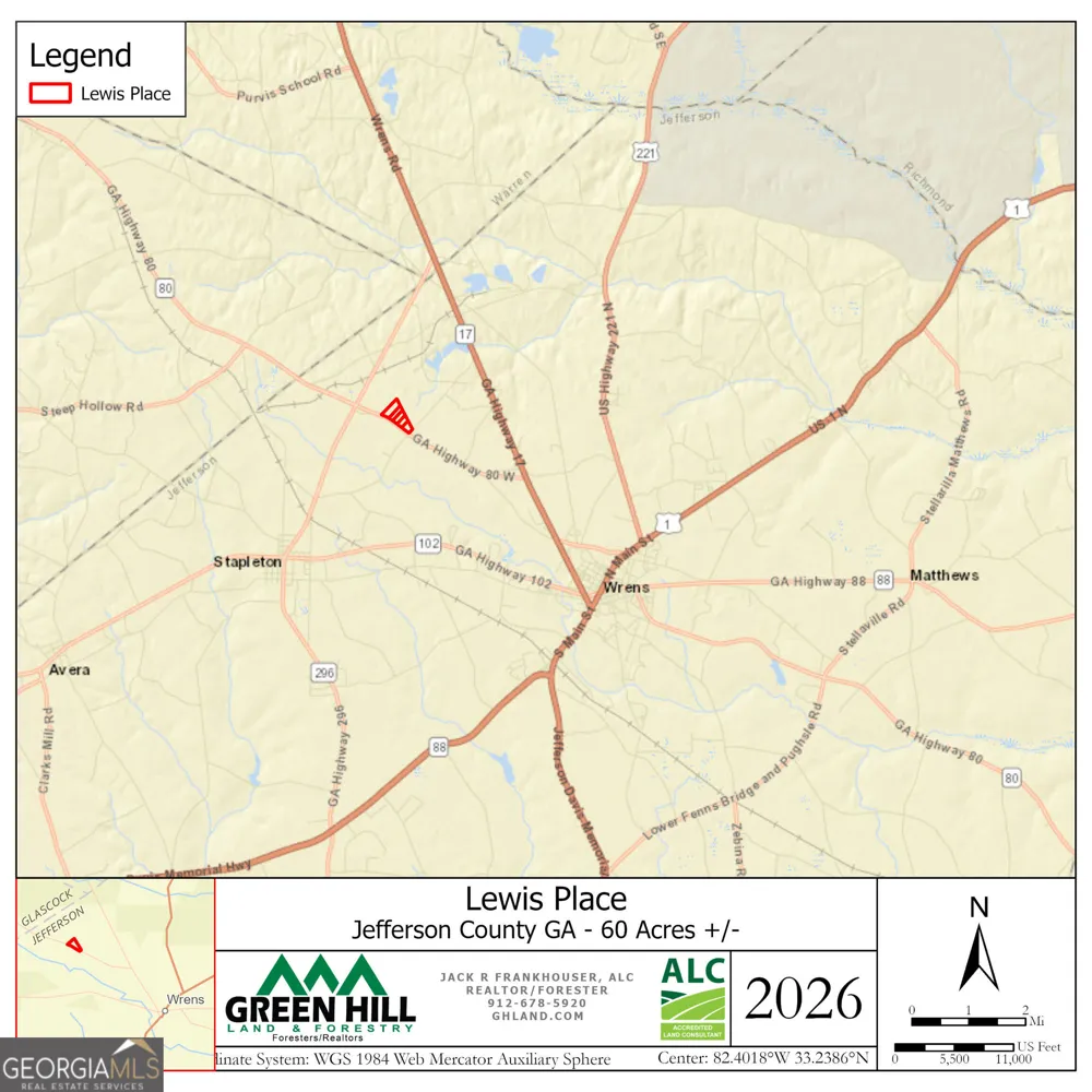 1.1 Highway 80 Stapleton, GA 30823