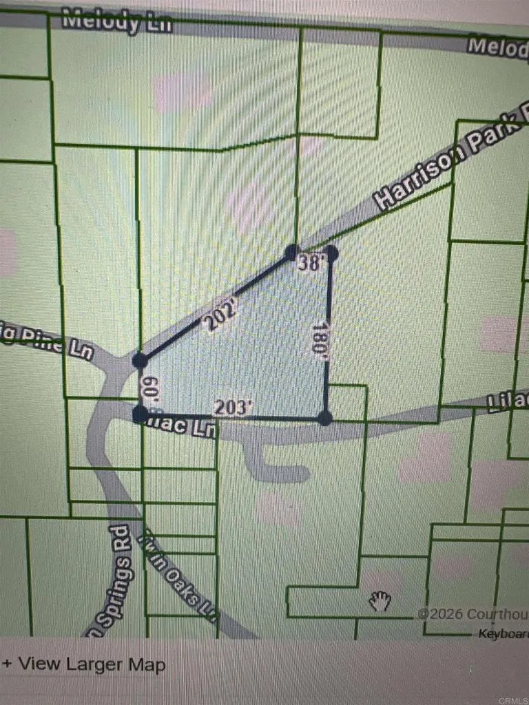 Harrison Park Road Julian, CA 92036