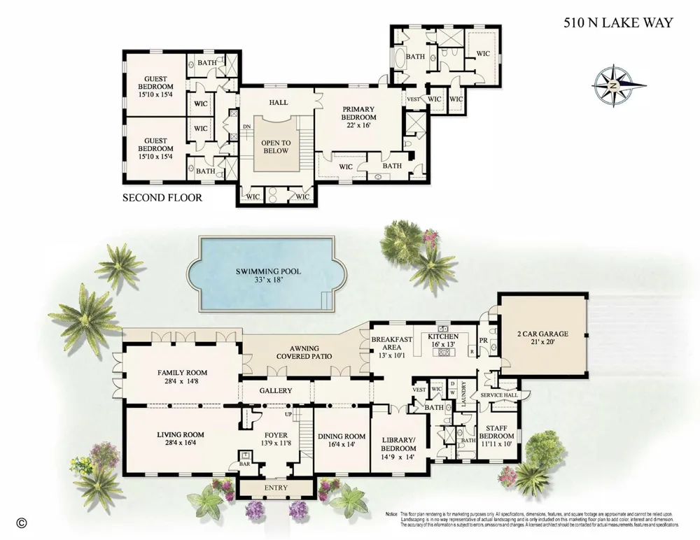 510 Lake Way Palm Beach, FL 33480