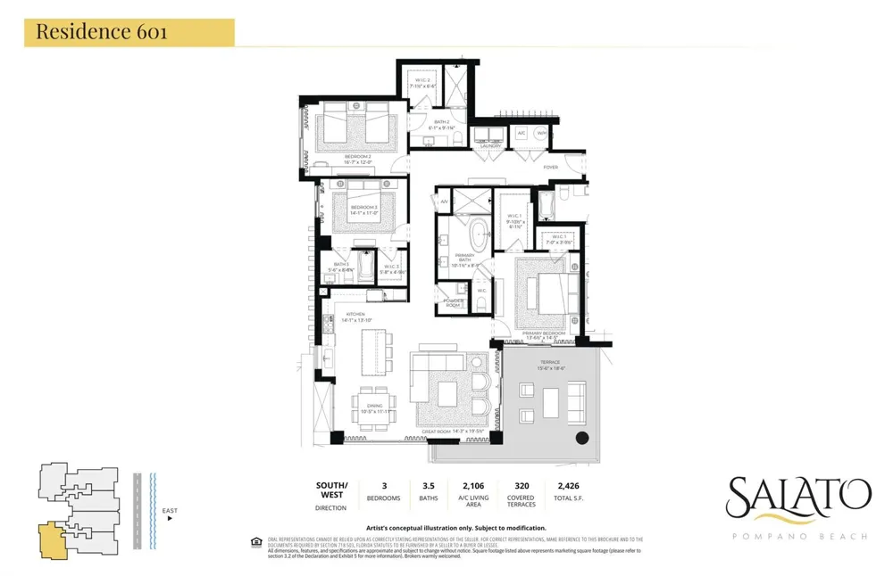 305 Briny Avenue #601 Pompano Beach, FL 33062
