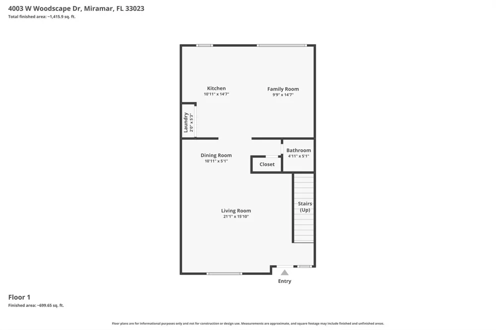 4003 W Woodscape Drive #2-k Miramar, FL 33023