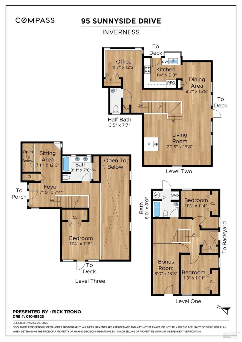 95 Sunnyside Drive Inverness, CA 94937