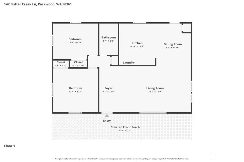 142 Butter Creek Lane Packwood, WA 98361