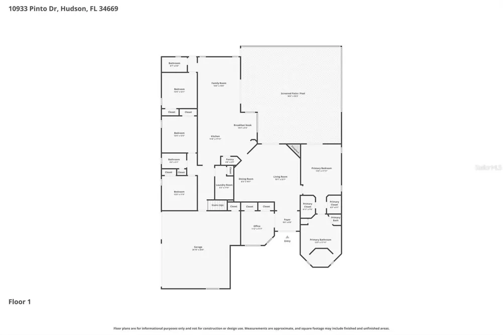 10933 PINTO DRIVE Hudson, FL 34669