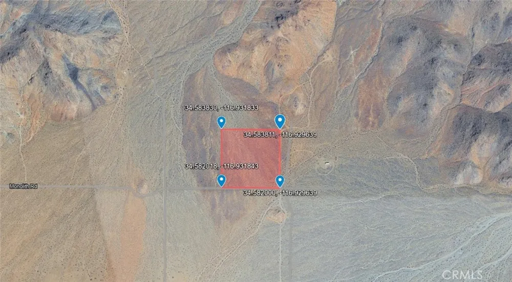 Monolith Road Lucerne Valley, CA 92356