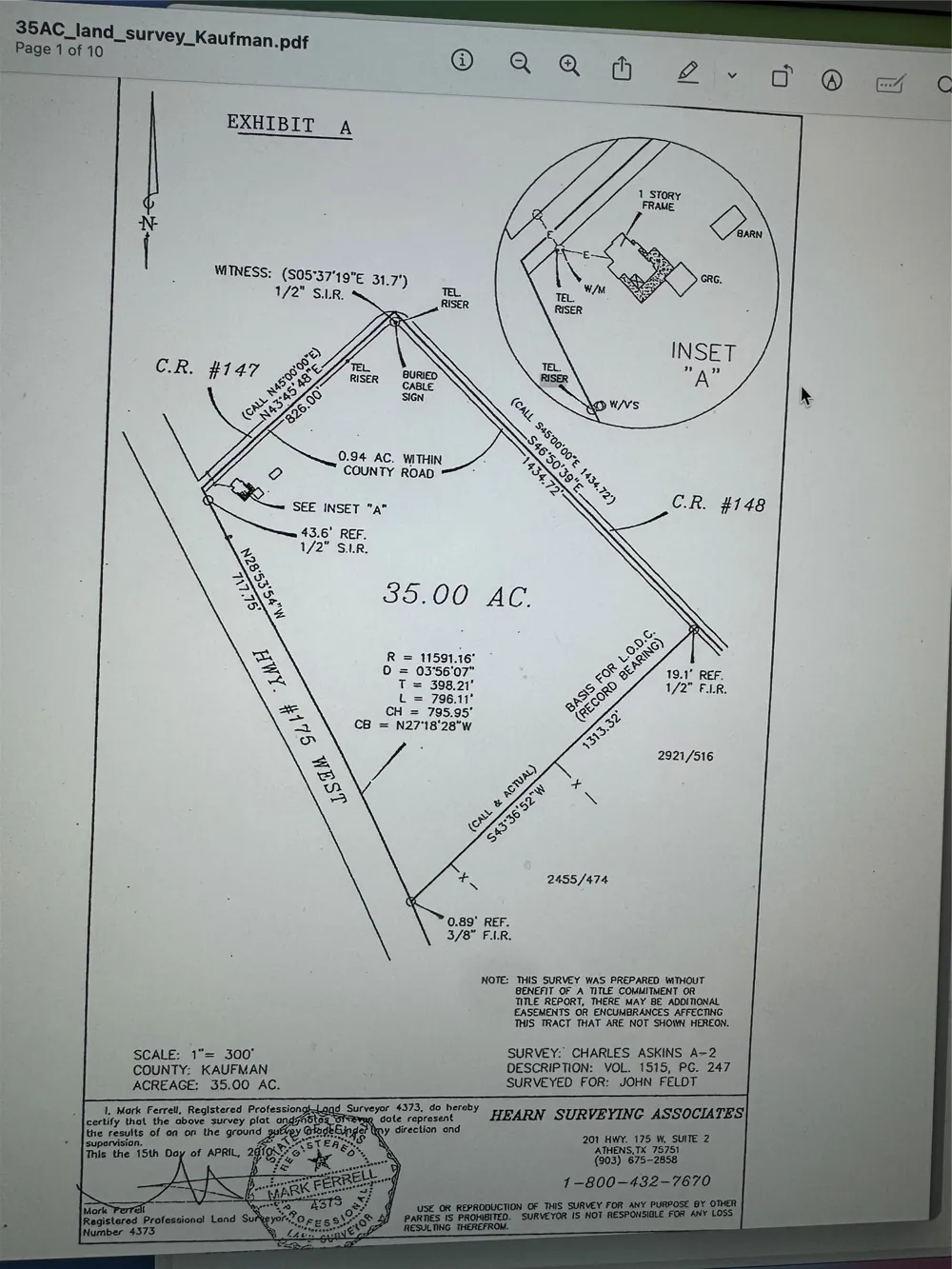 5479 E Highway 175 Kaufman, TX 75142