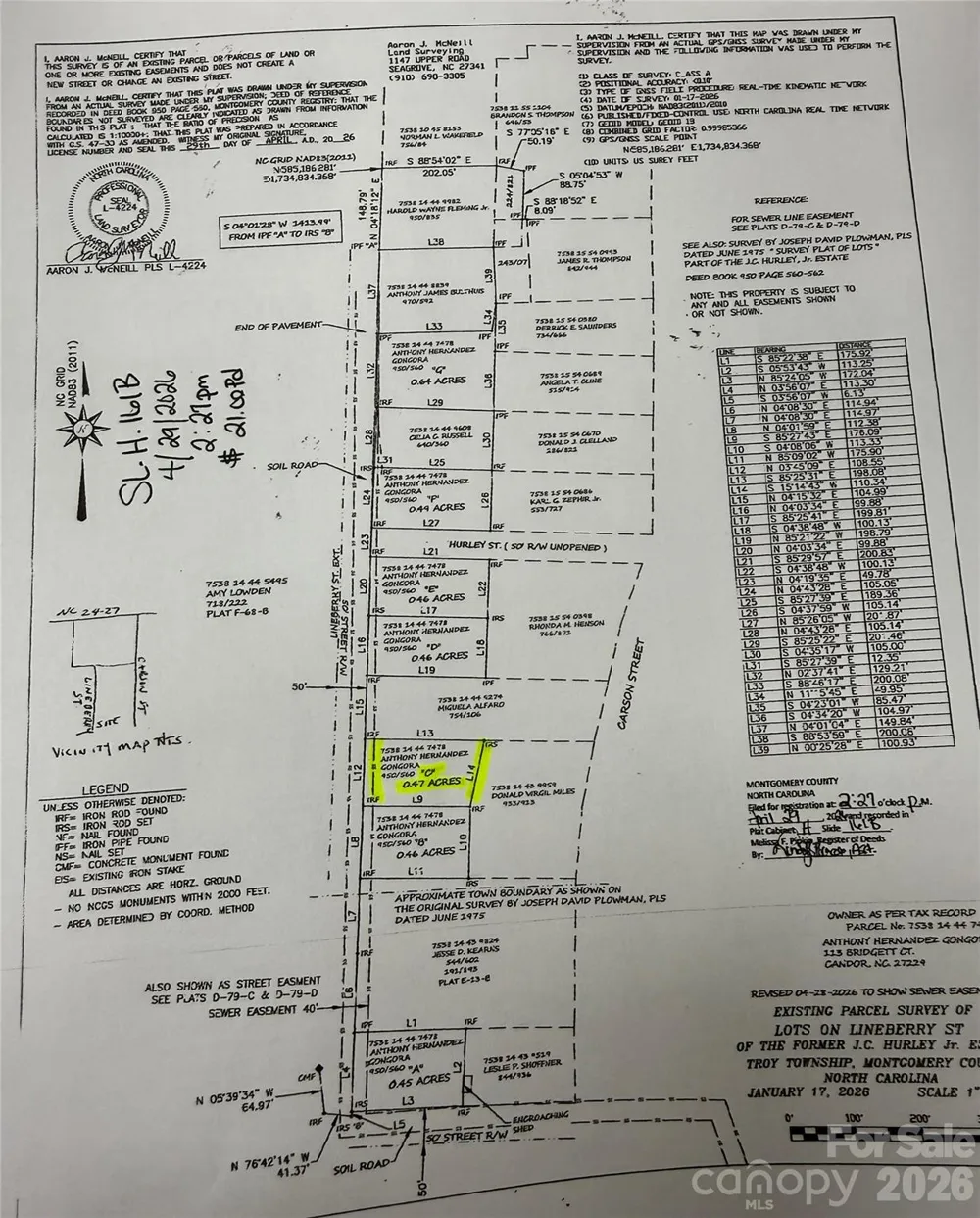 000 S Lineberry Street Troy, NC 27371