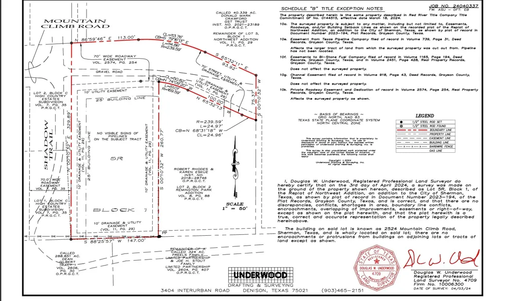 2524 Mountain Climb Road Sherman, TX 75092