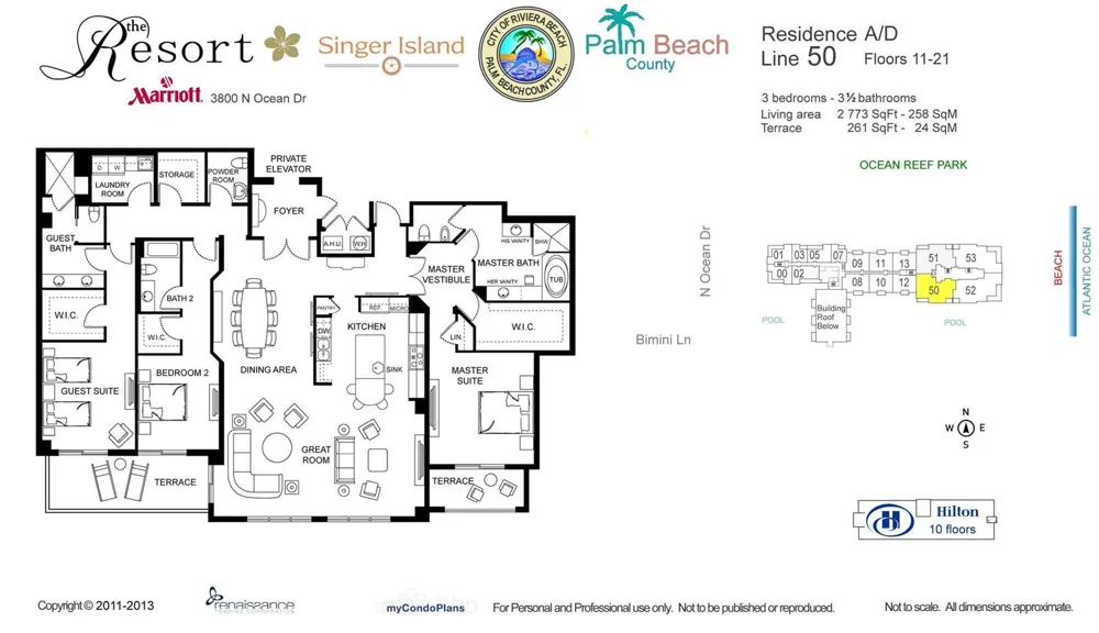 3800 Ocean Drive #2050 Singer Island, FL 33404