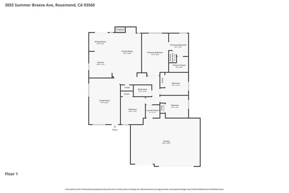 3055 Summer Breeze Rosamond, CA 93560