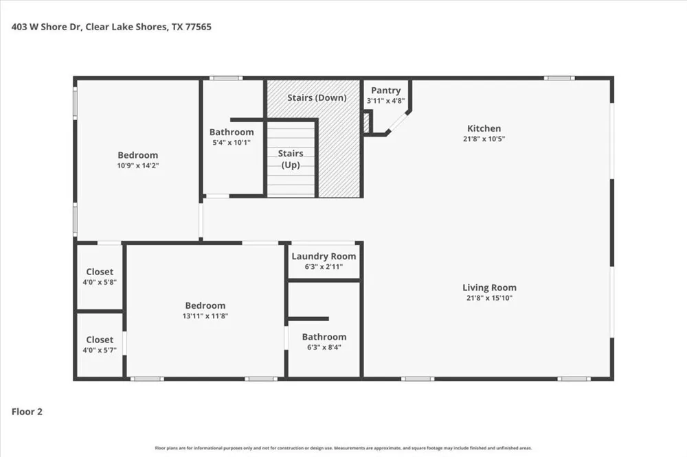 403 W Shore Drive Clear Lake Shores, TX 77565