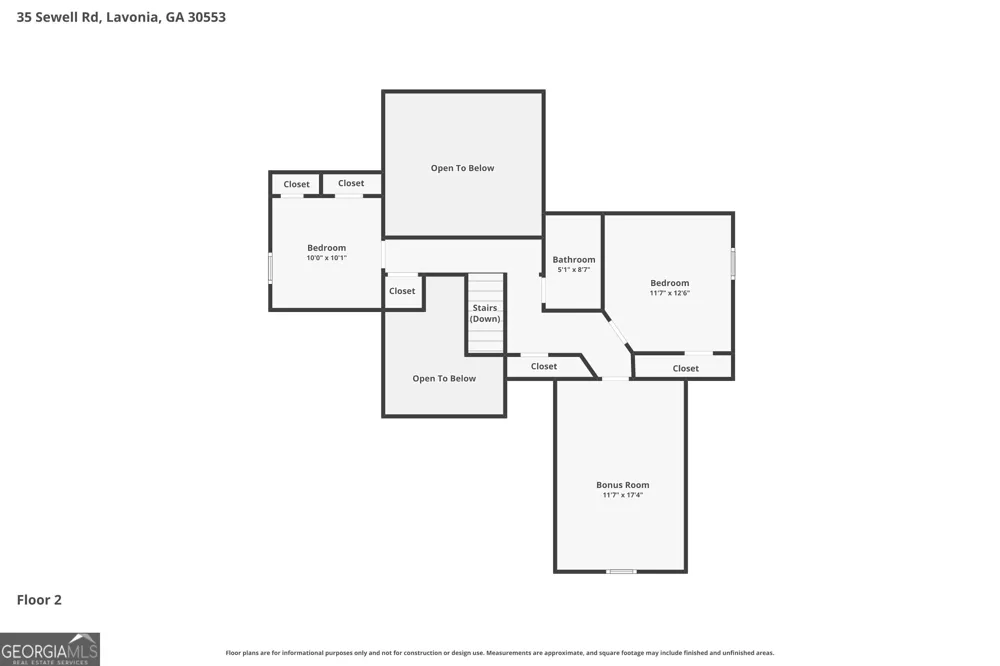 35 Sewell RD Lavonia, GA 30553