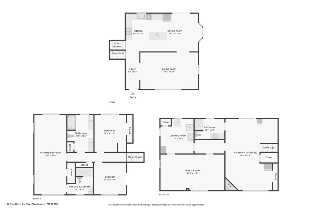 116 Swafford Lane NW Charleston, TN 37310