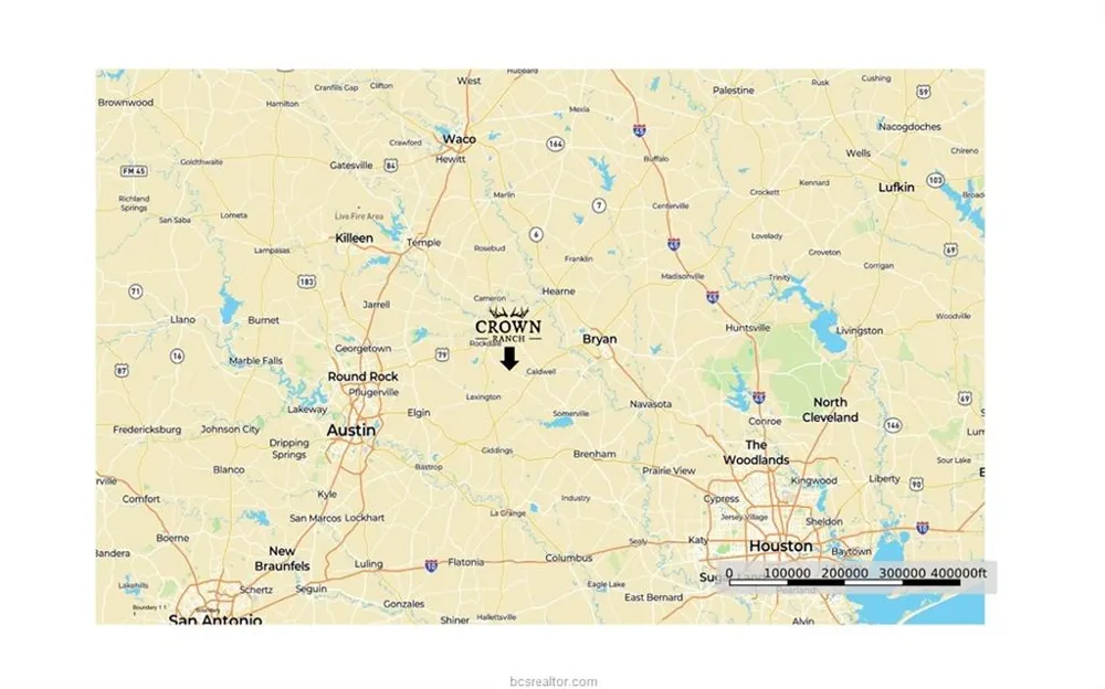 FM 908 (+/-1,057 acres) Caldwell, TX 77836