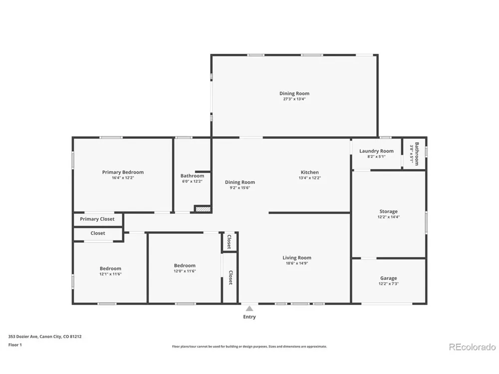 353 Dozier Avenue Canon City, CO 81212