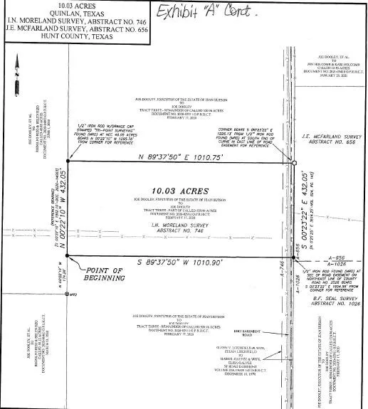 County Road 2526 Quinlan, TX 75474