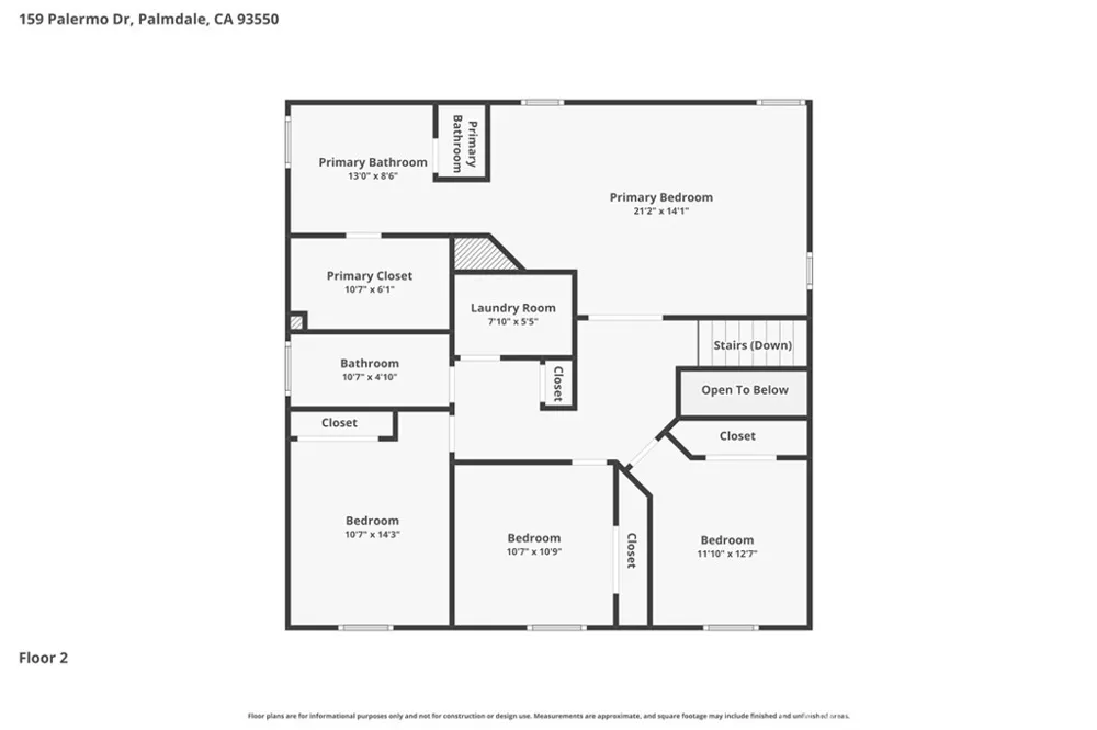 159 Palermo Drive Palmdale, CA 93550