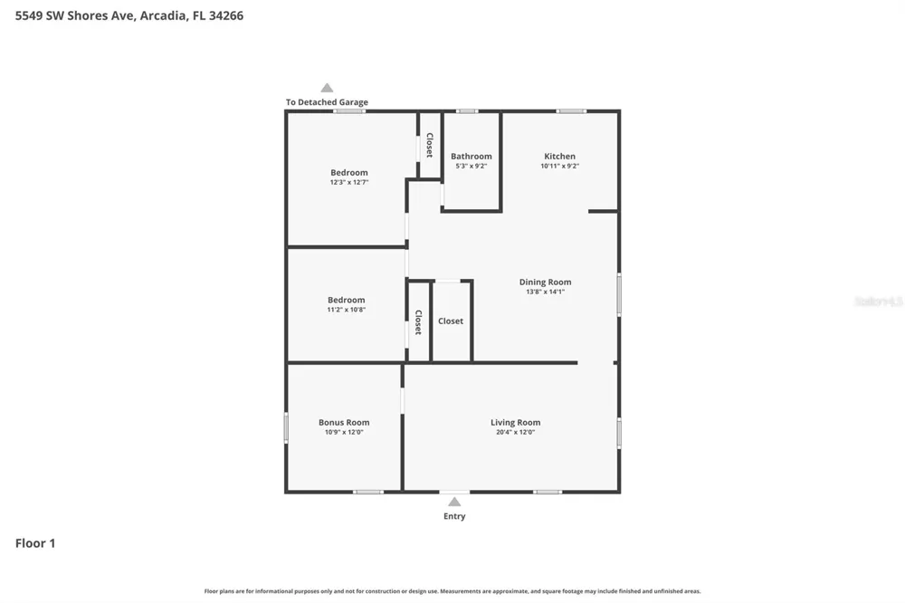 5549 SW SHORES AVENUE Arcadia, FL 34266