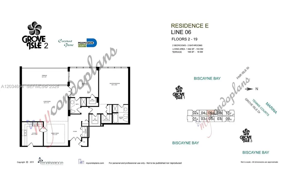 2 Grove Isle Dr #B706 Miami, FL 33133