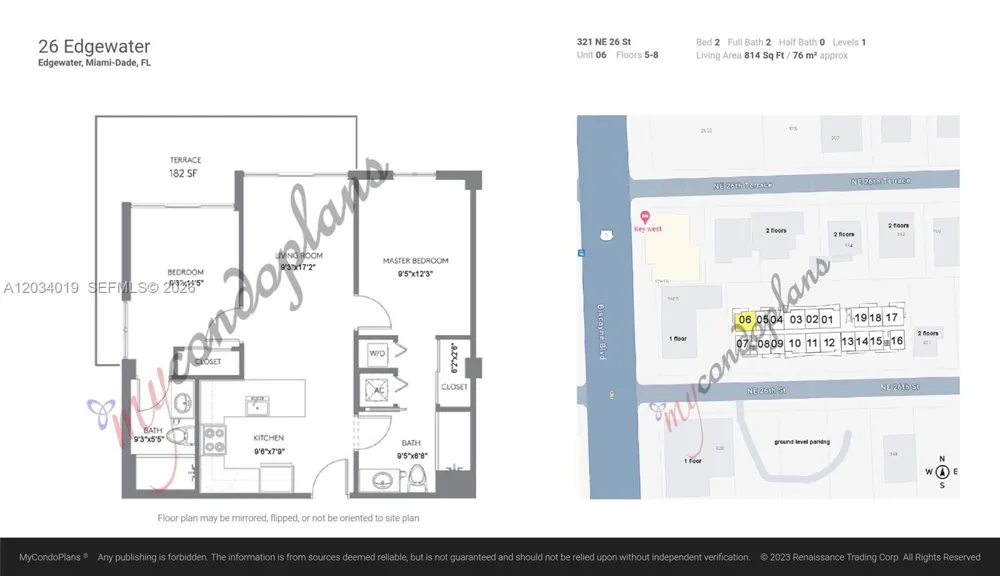 321 NE 26th St #806 Miami, FL 33137