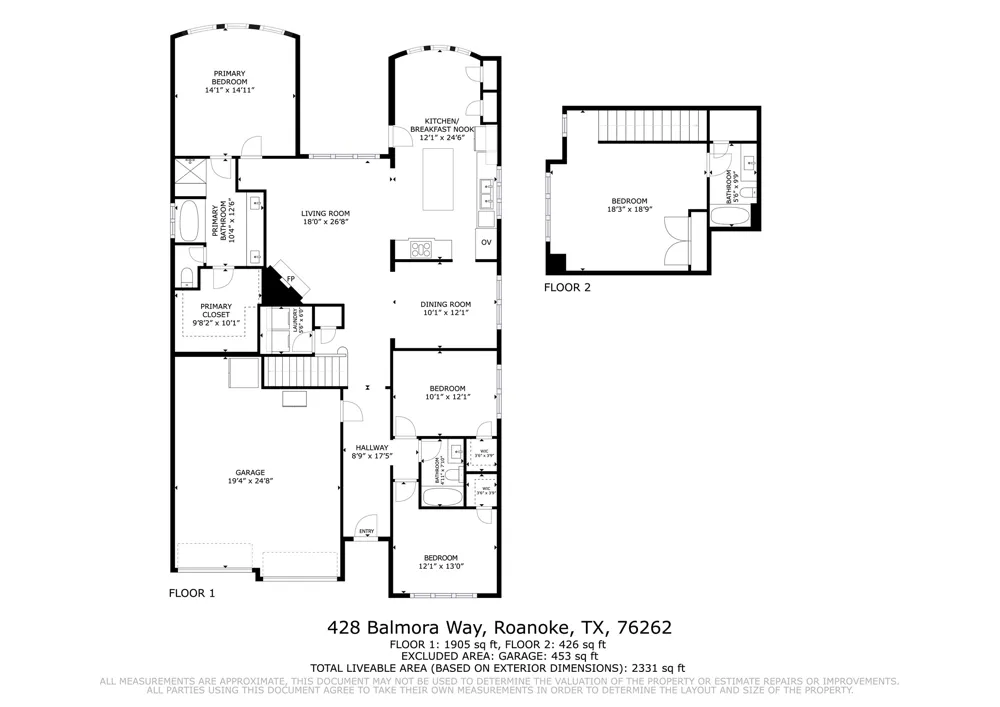428 Balmora Way Roanoke, TX 76262