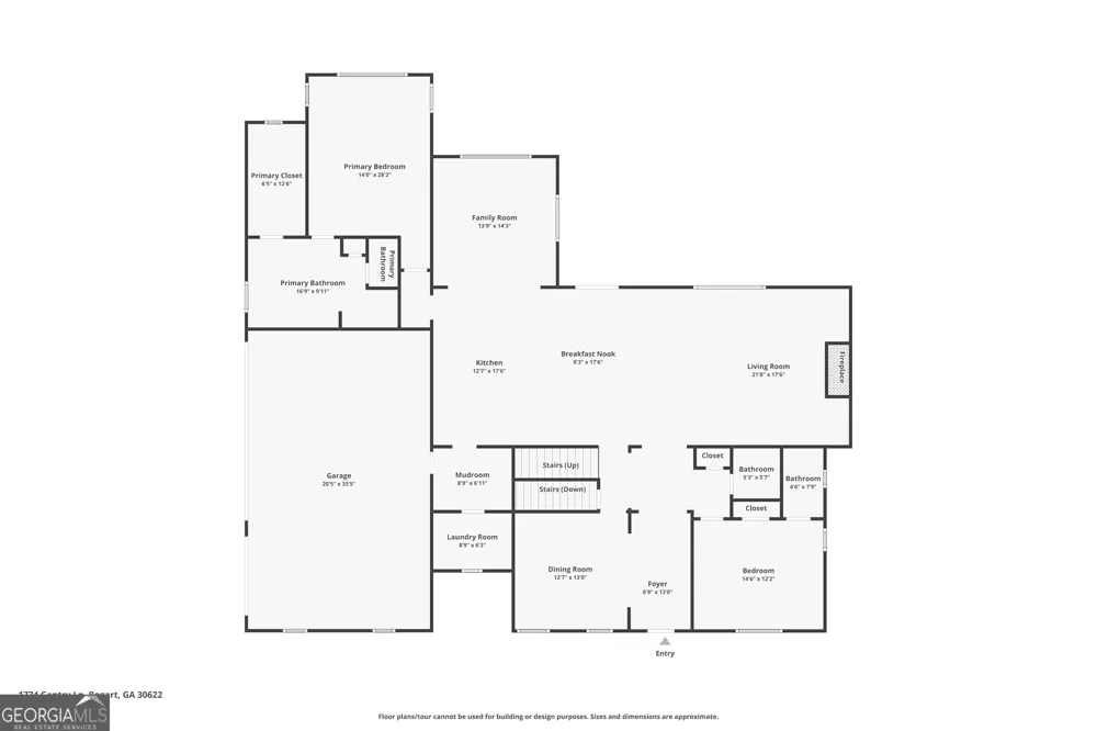 1774 Gentry LN Statham, GA 30666