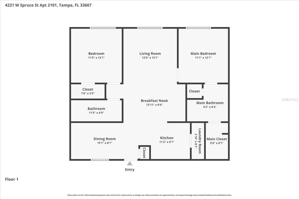 4221 W SPRUCE STREET #2101 Tampa, FL 33607