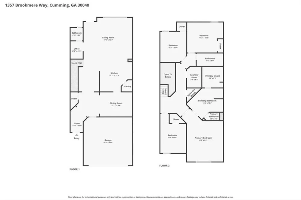 1357 Brookmere Way Cumming, GA 30040