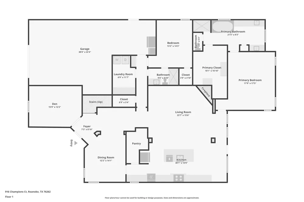 916 Champions Court Roanoke, TX 76262