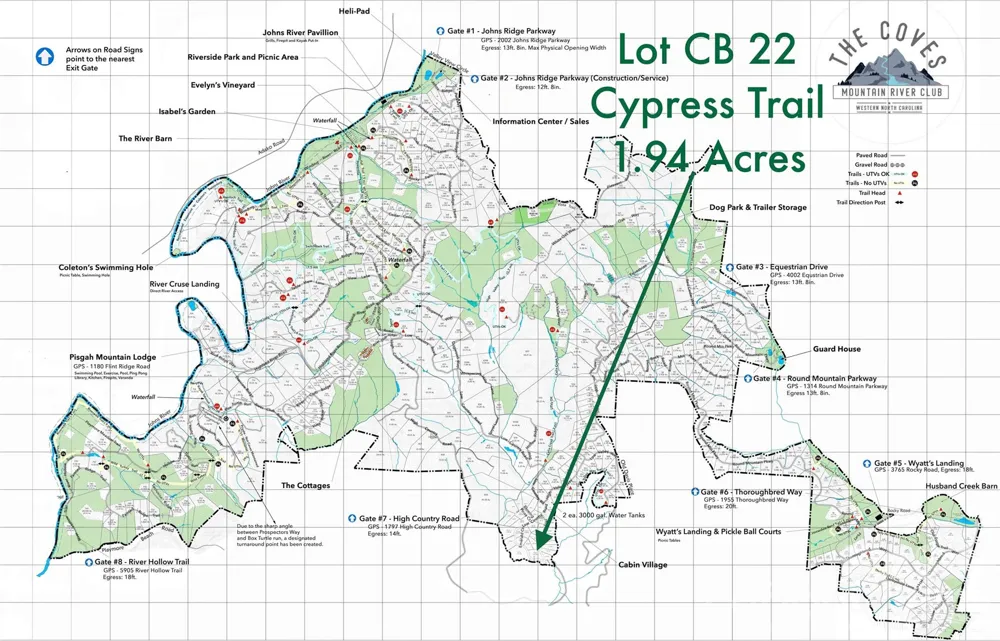 1.94 acres, Lot CB22, Cypress Trail #CB22 Lenoir, NC 28645